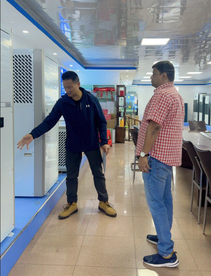 Últimas notícias da empresa sobre Visita do cliente à nossa empresa em 22 de fevereiro de 2025