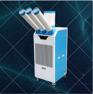 Bom preço. Sistema de refrigeração baseado em compressor de resfriador de ar industrial portátil de 3 mangueiras Em linha