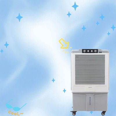 Bom preço. Intensidade de refrigeração ajustável e capacidade do tanque de gelo / água expandível no refrigerador de ar móvel Em linha