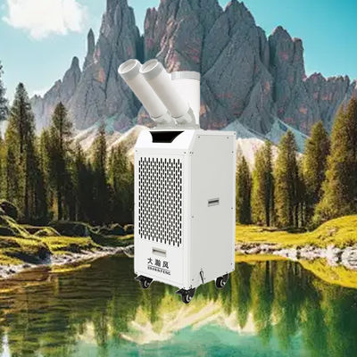 Bom preço. Portable Air Cooler with 360° Removable Rotating Air Vents Real Air-Conditioning Wind and Large-Capacity Water Tank Em linha