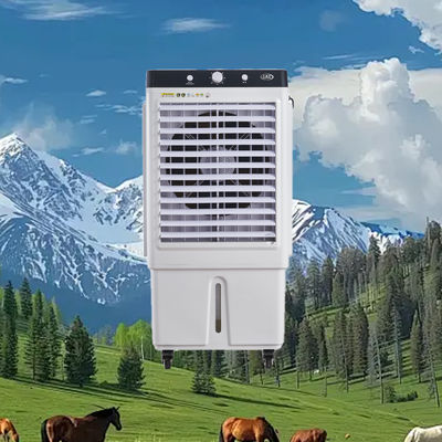 Bom preço. Ventilador de resfriamento evaporativo móvel Dahanfeng de alta durabilidade para uso industrial com resfriamento a água Em linha