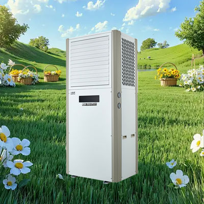 Bom preço. Condicionador de ar industrial com alimentação de 380 V 10000 BTU Capacidade de arrefecimento e temperatura aplicável -7°C~43°C Em linha